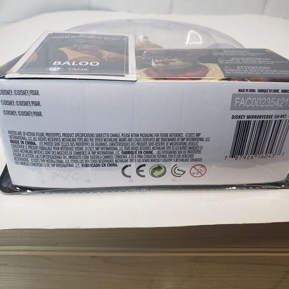 NEW McFarlane Disney Mirrorverse Baloo Tank 5" Action Figure Toy - Picture 6 of 7